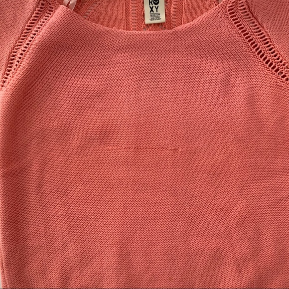 ROXY, GIRLS, KNIT TOP, SALMON , SIZE M 10-12 - Picture 2 of 5